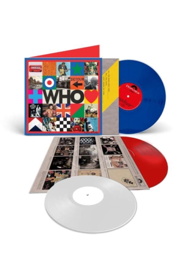 Who (180g) (Limited Edition) (LP 1: Blue Vinyl/LP 2: White Vinyl/10": Red Vinyl) (45 RPM) - The Who - LP - Front