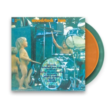 Woodstock Two (Limited Edition) (Orange + Mint Green Vinyl) - - LP - Front