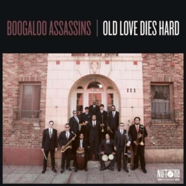 Old Love Dies Hard (Red / Black Marbled Vinyl) - Boogaloo Assassins - Single 12" - Front