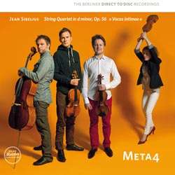 Streichquartett op.56 "Voces intimae" (Direct to Disc Recording / Nummerierte Auflage) (180g) - Jean Sibelius (1865-1957) - LP - Front