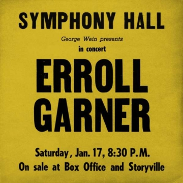 Symphony Hall Concert (180g) - Erroll Garner (1921-1977) - LP - Front