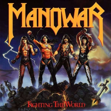 Fighting The World - Manowar - LP - Front