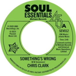 Something's Wrong/Do I Love You (Indeed I Do) - Chris Clark - Single 7" - Front