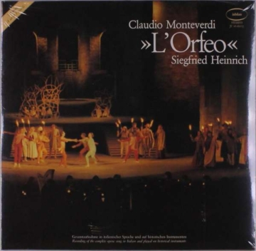 L'Orfeo (Neufassung nach dem Urtext) (120g) - Claudio Monteverdi (1567-1643) - LP - Front