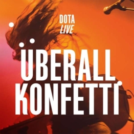 Überall Konfetti - Live (Limited-Edition) - Dota - LP - Front
