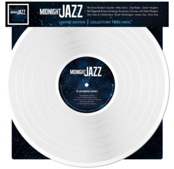 Midnight Jazz (180g) (Limited Edition) (White Vinyl) - Various Artists - LP - Front