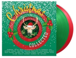 Christmas Collected (180g) (Limited Edition) (Translucent Green + Translucent Red Vinyl) - Various Artists - LP - Front