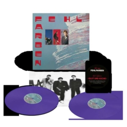 Glut und Asche (Limited 40th Anniversary Edition) (Purple Vinyl) (nur von Thomas Schwebel signiert) - Fehlfarben - LP - Front