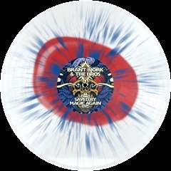 Saved By Magic Again (B) (Limited Indie Edition) (Transparent/Red Swirl/Blue Splatter Vinyl) - Brant Bjork - LP - Front
