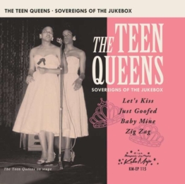 Souvereigns Of The Jukebox EP - The Teen Queens - Single 7" - Front