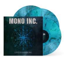 Live In Hamburg (Türkis marmoriert) - Mono Inc. - LP - Front