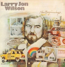 New Beginnings - Larry Jon Wilson - LP - Front