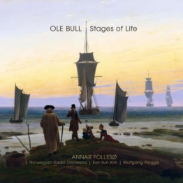 Werke für Violine & Orchester / Klavier - Stages of Life" - Ole Bull (1810-1880) - Blu-ray Audio - Front