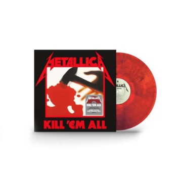 Kill 'Em All (Remastered 2016) (Limited Edition) (Jump In The Fire Engine Red Vinyl) - Metallica - LP - Front