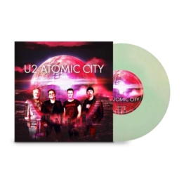 Atomic City (Photoluminescent Transparent Vinyl) - U2 - Single 7" - Front