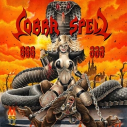 666 (Black Vinyl) - Cobra Spell - LP - Front