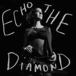 Echo The Diamond (Black Ice Vinyl) - Margaret Glaspy - LP - Front