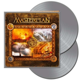 Masterplan (Limited Anniversary Edition) (Silver Vinyl) - Masterplan - LP - Front