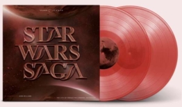 Music From The Star Wars Saga (Transp. Red Vinyl) - The City Of Prague Philharmonic Orchestra - LP - Front