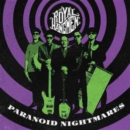 Paranoid Nightmares (Limited Indie Edition) (Violet/Black Marbled Vinyl) - The Royal Hangmen - LP - Front