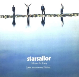 Silence Is Easy (20th Anniversary Edition) (Turquoise Vinyl) - Starsailor - LP - Front