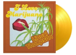 I Love Marijuana (180g) (Limited Numbered Edition) (Translucent Yellow Vinyl) - Linval Thompson - LP - Front