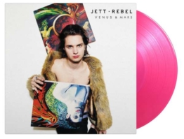 Venus & Mars (10th Anniversary) (180g) (Limited Numbered Edition) (Translucent Pink Vinyl) - Jett Rebel - LP - Front