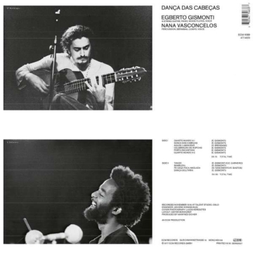 Danca Das Cabecas (180g) - Egberto Gismonti - LP - Front