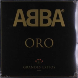 Oro - Grandes Exitos - Abba - LP - Front