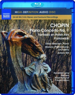 Klavierkonzert Nr.1 - Frederic Chopin (1810-1849) - Blu-ray Audio - Front