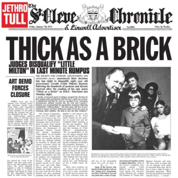 Thick As A Brick (180g) (Limited Edition) (Steven Wilson Stereo Mix) - Jethro Tull - LP - Front