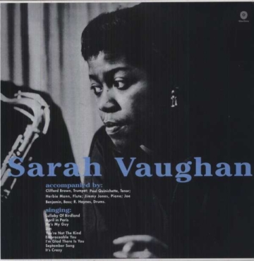 Sara Vaughan With Clifforf Brown (remastered) (180g) (Limited Edition) - Sarah Vaughan (1924-1990) - LP - Front