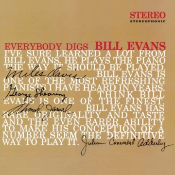 Everybody Digs Bill Evans (180g) (Limited Edition) (Red Vinyl) - Bill Evans (Piano) (1929-1980) - LP - Front