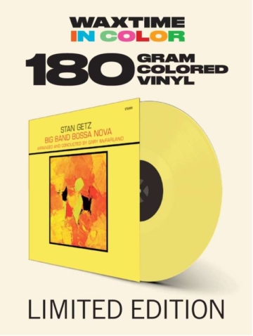 Big Band Bossa Nova (180g) (Limited-Edition) (Yellow Vinyl) (+Bonustrack) - Stan Getz (1927-1991) - LP - Front